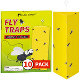 LULUCATCH Sticky Fly Trap, yellow colour with strong adhesive