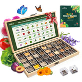 LUSH&DEW Heirloom Seed Bank with assorted seed packets