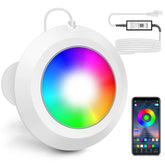 LyLmLe LED Pool Light kit with white finish