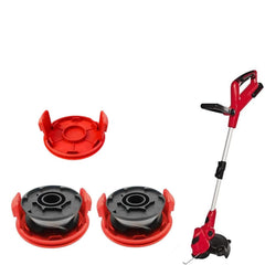 Lyshujli spool cap cover installation on weed trimmer