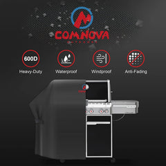 M COMNOVA OUTDOORS Grill Cover 82 Inch with adjustable velcro