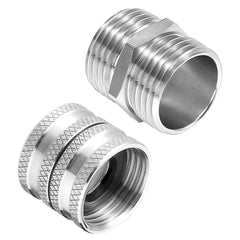 M MINGLE Garden Hose Adapter 3/4 inch with washers included