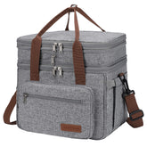 Maelstrom 23L Insulated Lunch Box in B. Gray front view
