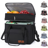 Maelstrom 23L Insulated Lunch Box in black front view