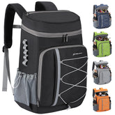 Maelstrom 35 Can Insulated Cooler Backpack front view, black