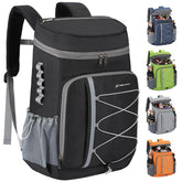 Maelstrom Insulated Cooler Backpack Black front view
