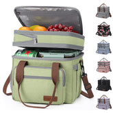 Maelstrom Insulated Lunch Box front view in C. Green
