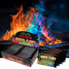 Magical Flames Fire Color Packets 50-Pack front view