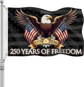 MAGJIUKE 250th Anniversary American Flag 3x5 Ft front view
