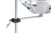 Magma A10-080 Round Rail Grill Mount front view with stainless steel finish