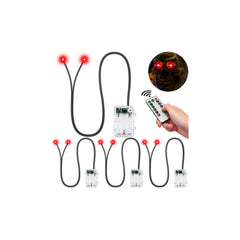 Makevivi Remote Control Halloween Red Glowing Eyes front view