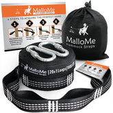 MalloMe Hammock Straps set with 12ft length and carabiners
