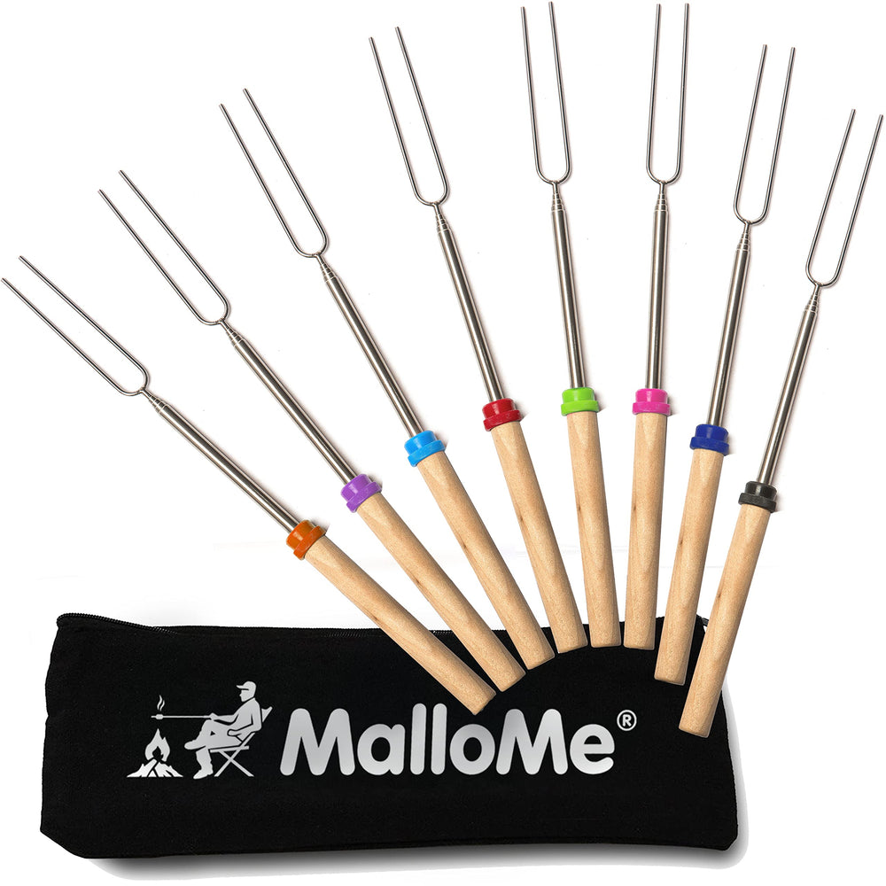 MalloMe S'mores sticks set of 8 in packaging