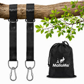 MalloMe Tree Swing Straps showing D-Ring connection and material