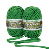 MAQIHAN Plant Ties green soft garden twine 115FT roll front view