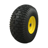 MARASTAR 15x6.00-6 pneumatic tire and wheel assembly front view