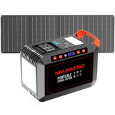 MARBERO Portable Power Station 148Wh with solar panel included