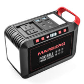 MARBERO Portable Power Station M822 front view in light red