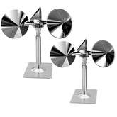 MARKETTY dual-sided bird scare reflector in silver