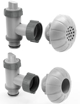 MASCARRY pool plunger valve front view with 1.5 inch outlet