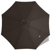 MASTERCANOPY 10 ft Replacement Canopy front view in brown