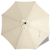 MASTERCANOPY 10ft Replacement Canopy in Creamy White front view