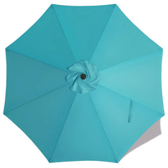 MASTERCANOPY 10ft replacement canopy turquoise front view