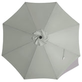 MASTERCANOPY 11 ft replacement canopy in grey front view