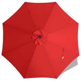 MASTERCANOPY 11 ft Replacement Canopy Red front view