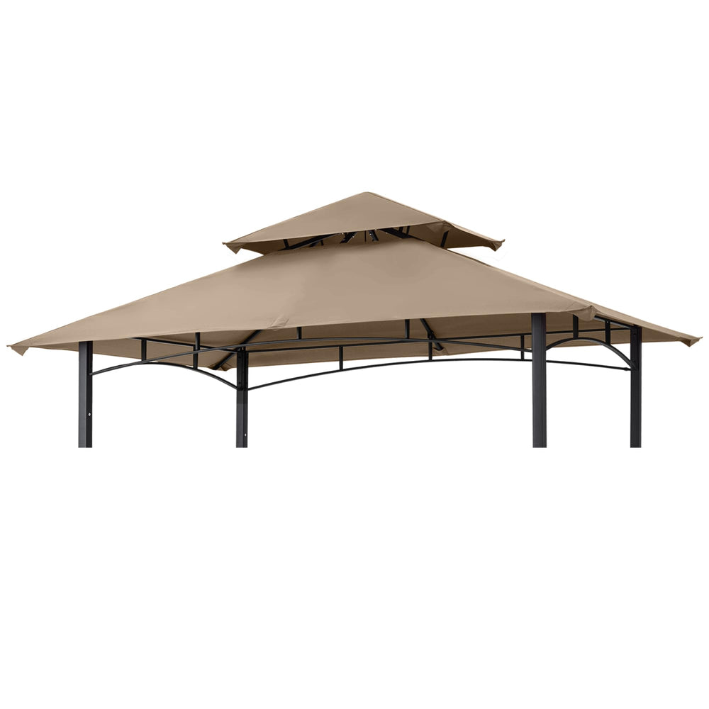 MASTERCANOPY replacement canopy top beige 8x5 for L-GG001PST-F grill gazebo