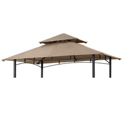 MASTERCANOPY replacement canopy top beige 8x5 for L-GG001PST-F grill gazebo