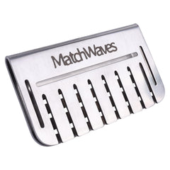 Matchwaves Grease Gate Blocker silver front view