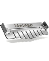 Matchwaves Grease Gate Blocker silver model front view