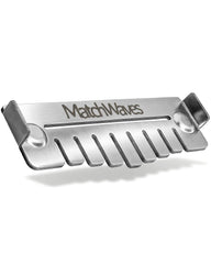 Matchwaves Grease Gate Blocker silver model front view