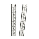 Mateda 5" rain gauge glass tube front view
