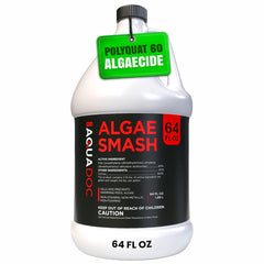 MAV AquaDoc Algae Smash 64 oz bottle front view