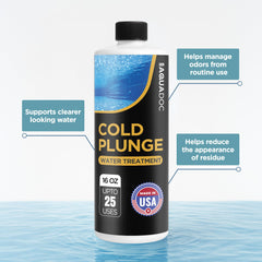 MAV AquaDoc Cold Plunge Water liquid close-up