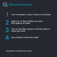 MAV AquaDoc Hot Tub Clarifier in use with hot tub