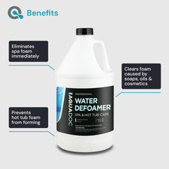 MAV AquaDoc Hot Tub Defoamer in a hot tub setting
