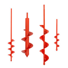 MAXCCINO Auger Drill Bit Set with 4 sizes laid out on a surface