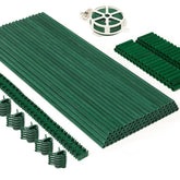 MAXPACE Garden Stakes Kit with 80 fiberglass stakes and accessories