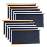 MayBee Deep Brood Beehive Frame front view with beeswax foundation