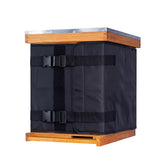 MayBee Winter Bee Hive Wrap front view showing black colour and material