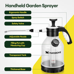 Maygrove Pump Sprayer with side filling port and measuring cup