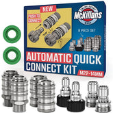 McKillans Automatic Pressure Washer Quick Connect Kit front view