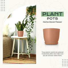 Medium Utopia Home plant pot showcasing drainage feature