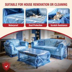 Meersburg Couch Cover with built-in label for easy organization