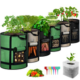 MEKOLIFE 10 Gallon Potato Grow Bag with viewing window