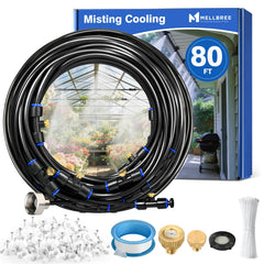 Mellbree Misters 80FT misting cooling system front view
