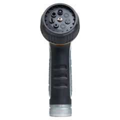 Melnor 7-Pattern Hose Nozzle in action watering plants